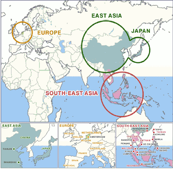 海外事業所マップ