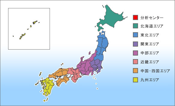 国内拠点マップ