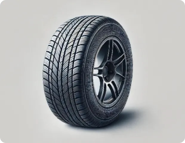 車のタイヤとホイール