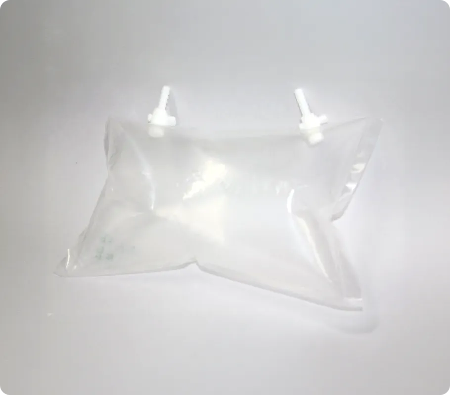 ガスの入ったテドラーバッグ